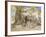 The Village Well, 1864-William 'Crimea' Simpson-Framed Giclee Print