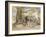 The Village Well, 1864-William 'Crimea' Simpson-Framed Giclee Print