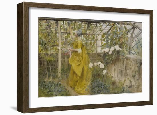 The Vine, 1884-Carl Larsson-Framed Giclee Print