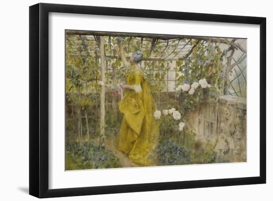 The Vine, 1884-Carl Larsson-Framed Giclee Print