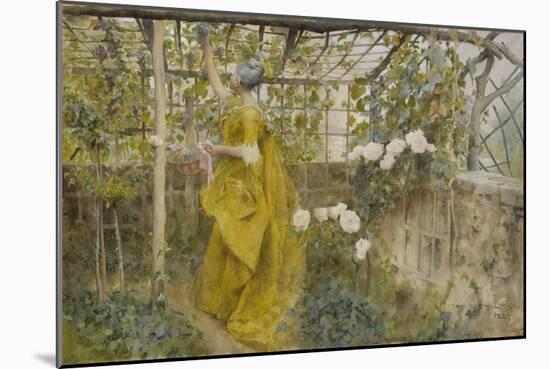 The Vine, 1884-Carl Larsson-Mounted Giclee Print