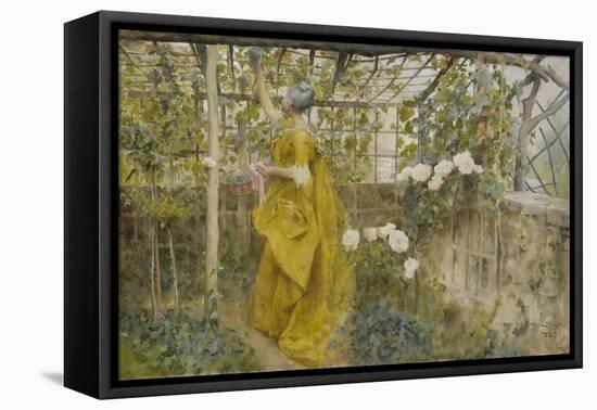 The Vine, 1884-Carl Larsson-Framed Premier Image Canvas