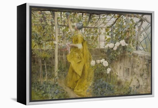 The Vine, 1884-Carl Larsson-Framed Premier Image Canvas
