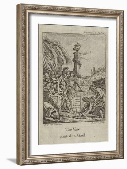 The Vine Planted in Gaul-Francois Boucher-Framed Giclee Print