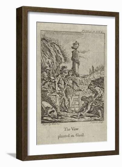 The Vine Planted in Gaul-Francois Boucher-Framed Giclee Print