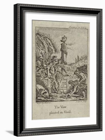 The Vine Planted in Gaul-Francois Boucher-Framed Giclee Print