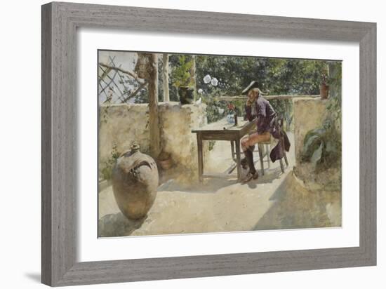 The Vine-Carl Larsson-Framed Giclee Print