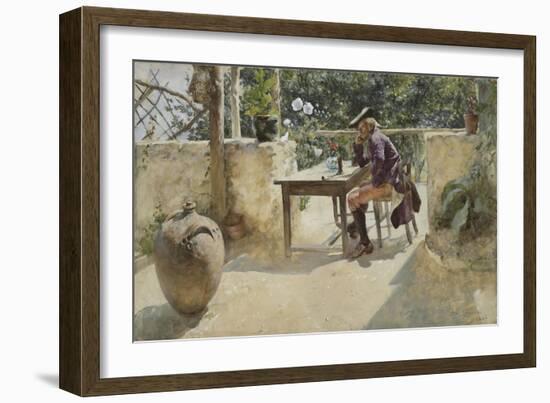 The Vine-Carl Larsson-Framed Giclee Print