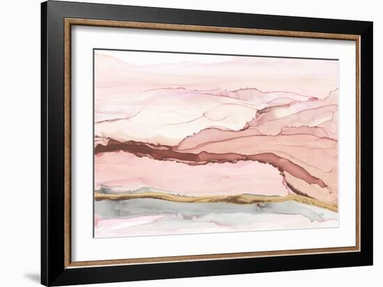 The Vineyard II Blush-Chris Paschke-Framed Art Print