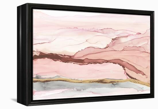 The Vineyard II Blush-Chris Paschke-Framed Stretched Canvas