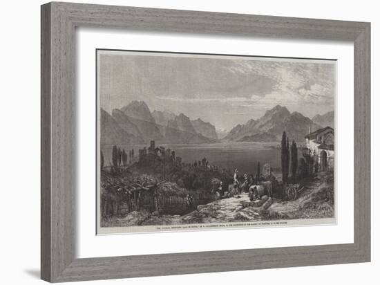 The Vintage, Desenzano, Lago Di Garda-William Harding Collingwood-Smith-Framed Giclee Print