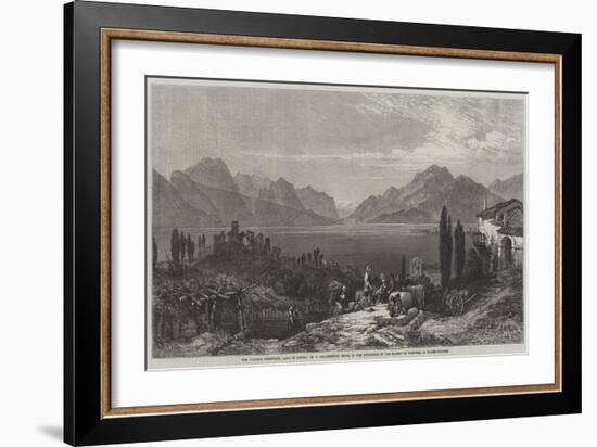 The Vintage, Desenzano, Lago Di Garda-William Harding Collingwood-Smith-Framed Giclee Print