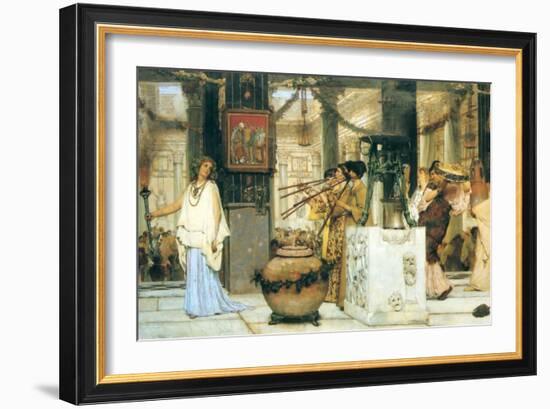 The Vintage Festival-Sir Lawrence Alma-Tadema-Framed Art Print