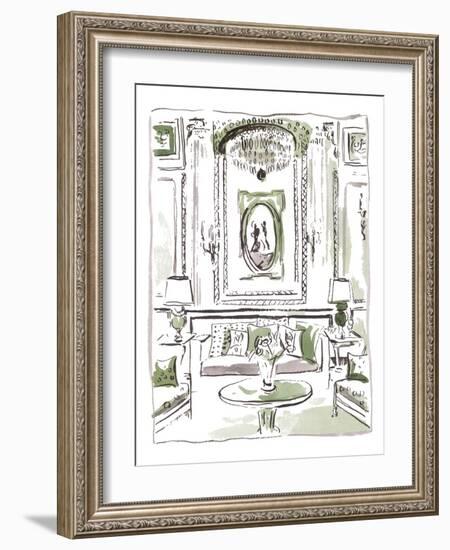 The Vintage Room III-Melissa Wang-Framed Art Print