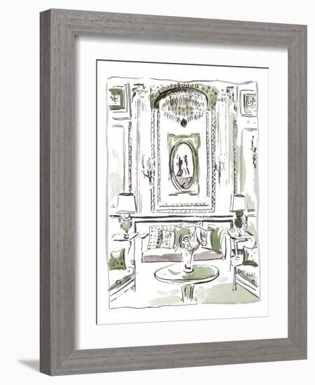 The Vintage Room III-Melissa Wang-Framed Art Print