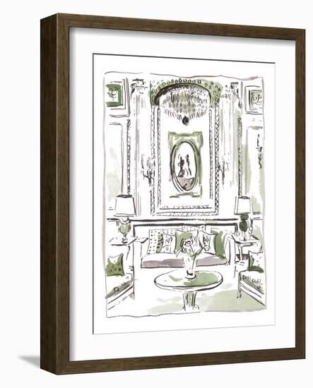 The Vintage Room III-Melissa Wang-Framed Art Print