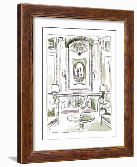 The Vintage Room III-Melissa Wang-Framed Art Print