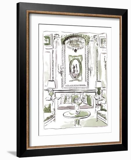 The Vintage Room III-Melissa Wang-Framed Art Print