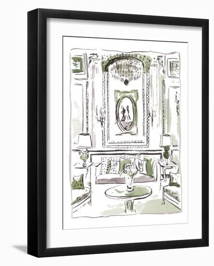 The Vintage Room III-Melissa Wang-Framed Art Print