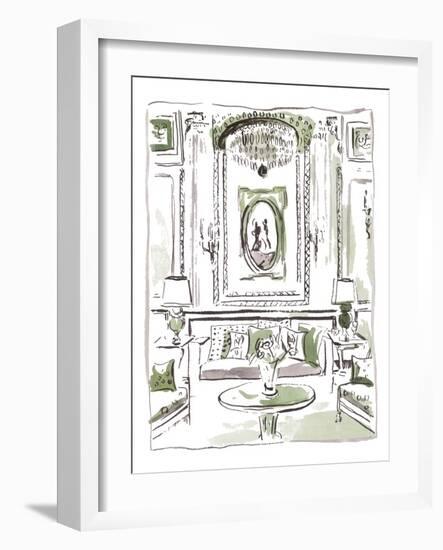 The Vintage Room III-Melissa Wang-Framed Art Print