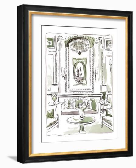 The Vintage Room III-Melissa Wang-Framed Art Print