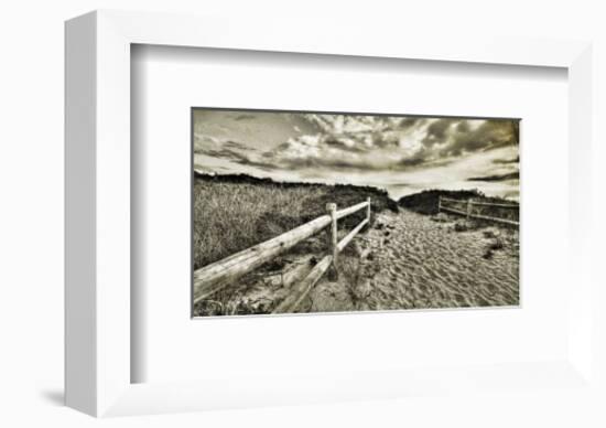 The Vintage Vanishing Point-Eric Wood-Framed Art Print