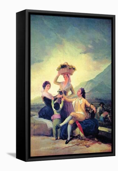 The Vintage-Francisco de Goya-Framed Stretched Canvas