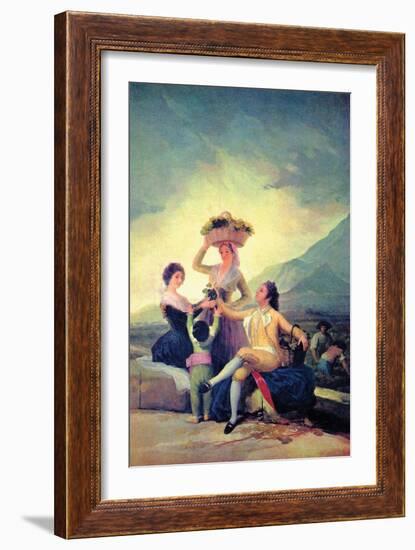 The Vintage-Francisco de Goya-Framed Art Print