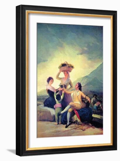 The Vintage-Francisco de Goya-Framed Art Print