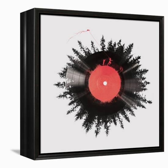 The Vinyl of My Life-Robert Farkas-Framed Premier Image Canvas