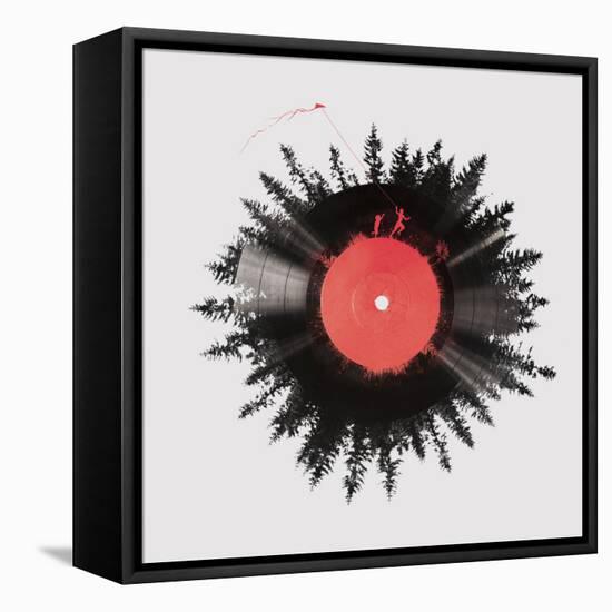 The Vinyl of My Life-Robert Farkas-Framed Premier Image Canvas