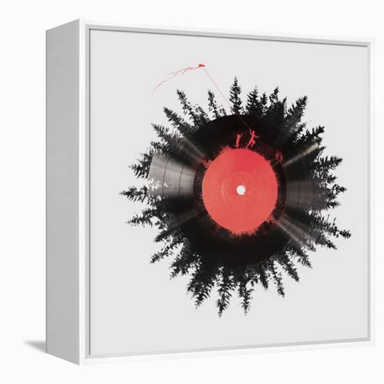 The Vinyl of My Life-Robert Farkas-Framed Premier Image Canvas