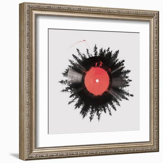 The Vinyl of My Life-Robert Farkas-Framed Giclee Print