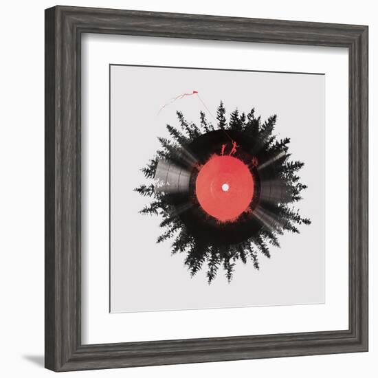 The Vinyl of My Life-Robert Farkas-Framed Giclee Print