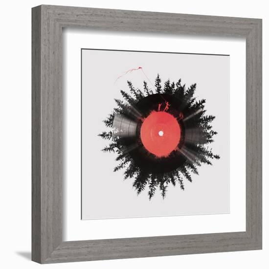 The Vinyl of My Life-Robert Farkas-Framed Giclee Print