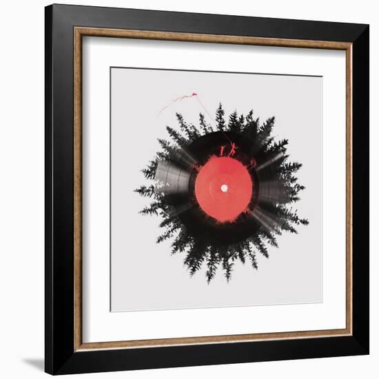 The Vinyl of My Life-Robert Farkas-Framed Giclee Print