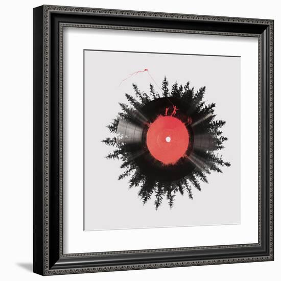 The Vinyl of My Life-Robert Farkas-Framed Giclee Print