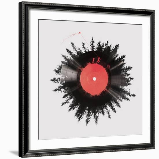 The Vinyl of My Life-Robert Farkas-Framed Giclee Print