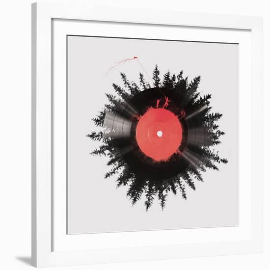 The Vinyl of My Life-Robert Farkas-Framed Giclee Print