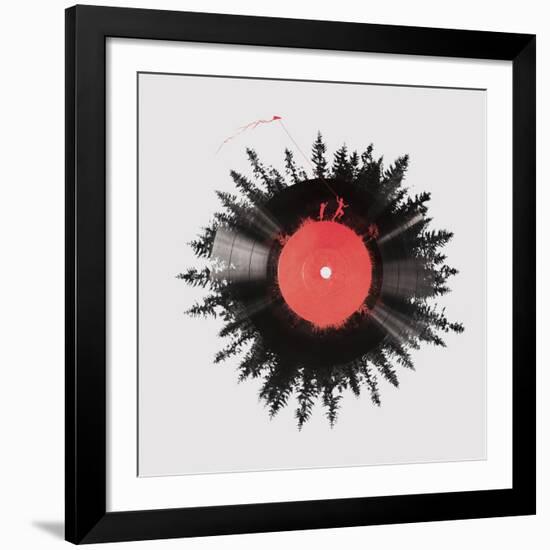 The Vinyl of My Life-Robert Farkas-Framed Giclee Print