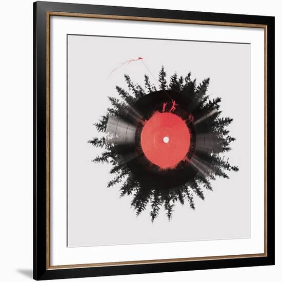 The Vinyl of My Life-Robert Farkas-Framed Giclee Print