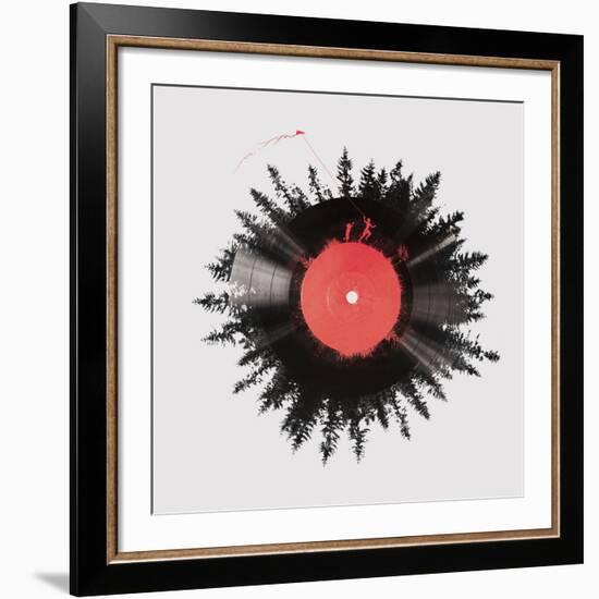 The Vinyl of My Life-Robert Farkas-Framed Giclee Print
