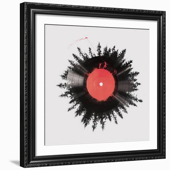 The Vinyl of My Life-Robert Farkas-Framed Giclee Print