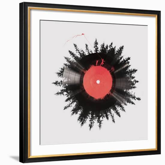 The Vinyl of My Life-Robert Farkas-Framed Giclee Print