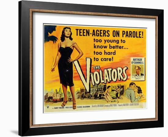 The Violators, 1957-null-Framed Art Print