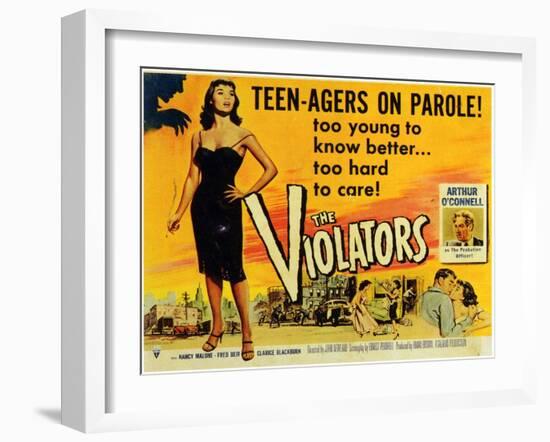 The Violators, 1957-null-Framed Art Print