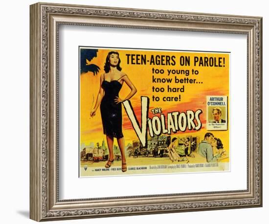 The Violators, 1957-null-Framed Art Print