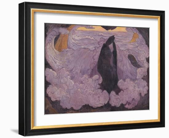 The Violet Wave, circa 1895-6-Georges Lacombe-Framed Giclee Print