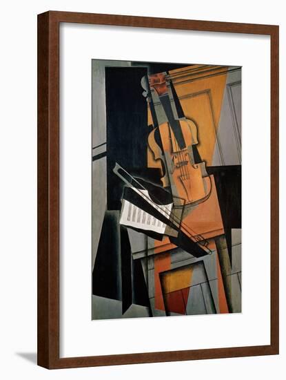 The Violin, 1916-Juan Gris-Framed Giclee Print