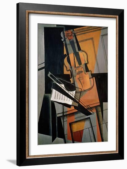 The Violin, 1916-Juan Gris-Framed Giclee Print